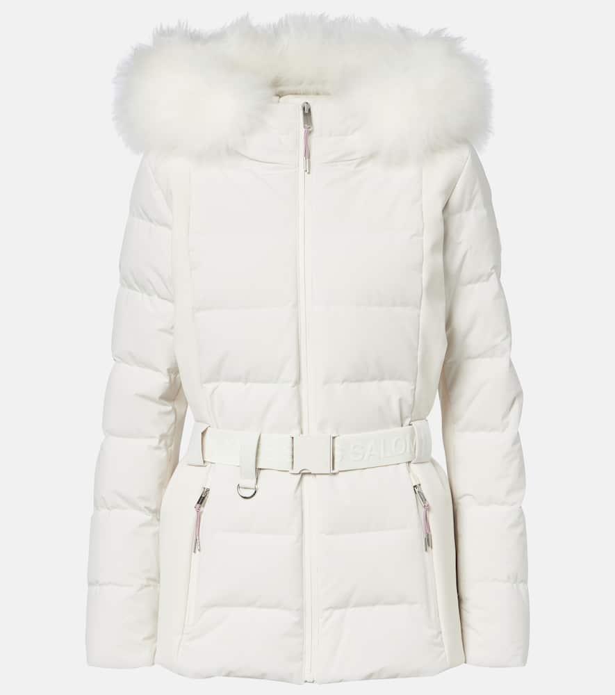 yves salomon doudoune 58cm down jacket