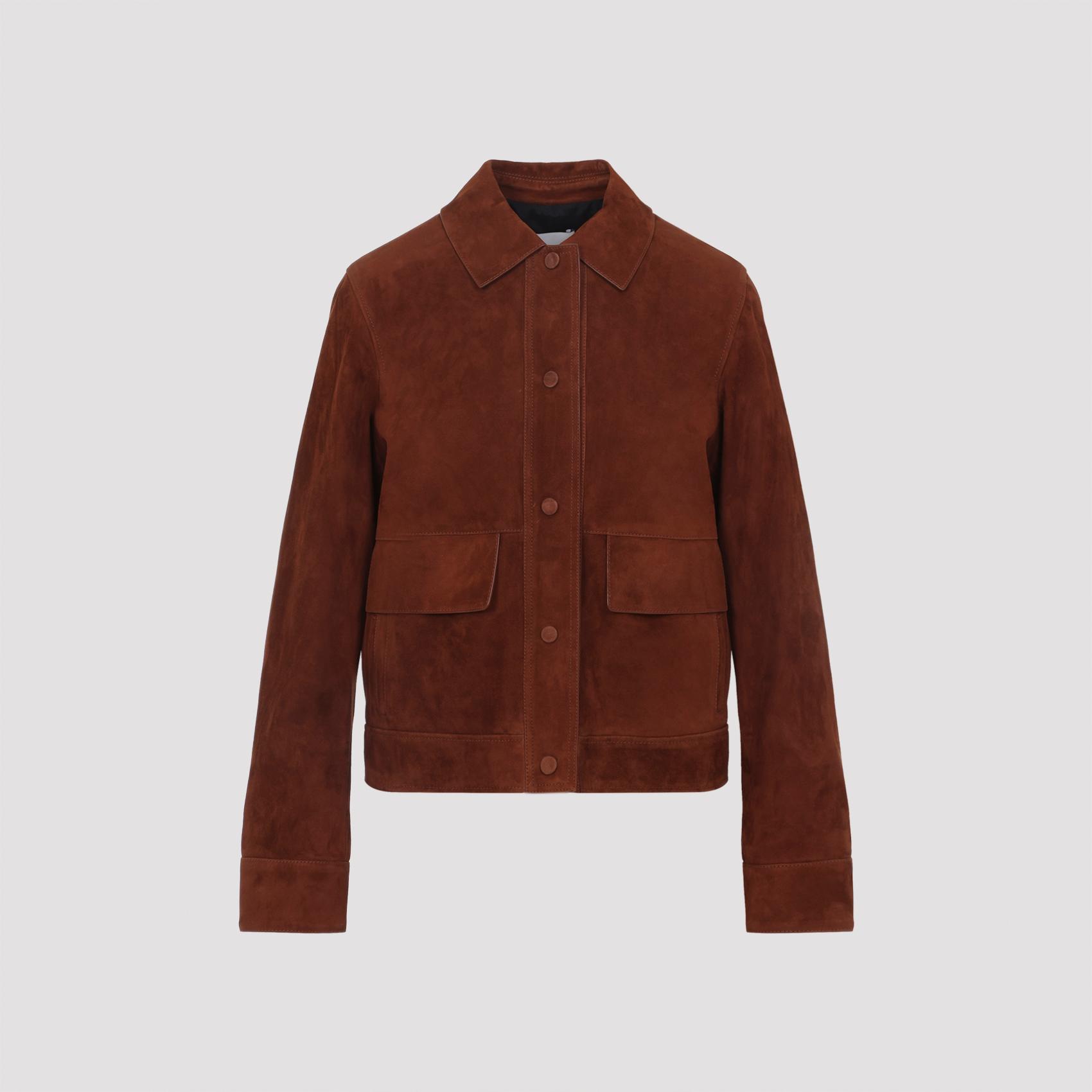 yves salomon jacket nude & neutrals lamb viscose - women