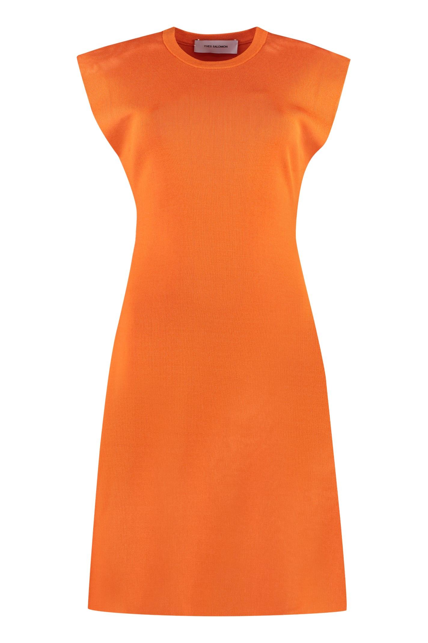 yves salomon knitted dress
