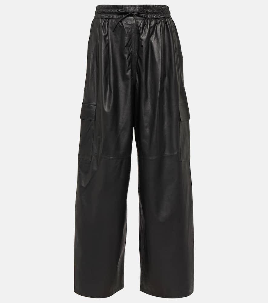 yves salomon leather pants