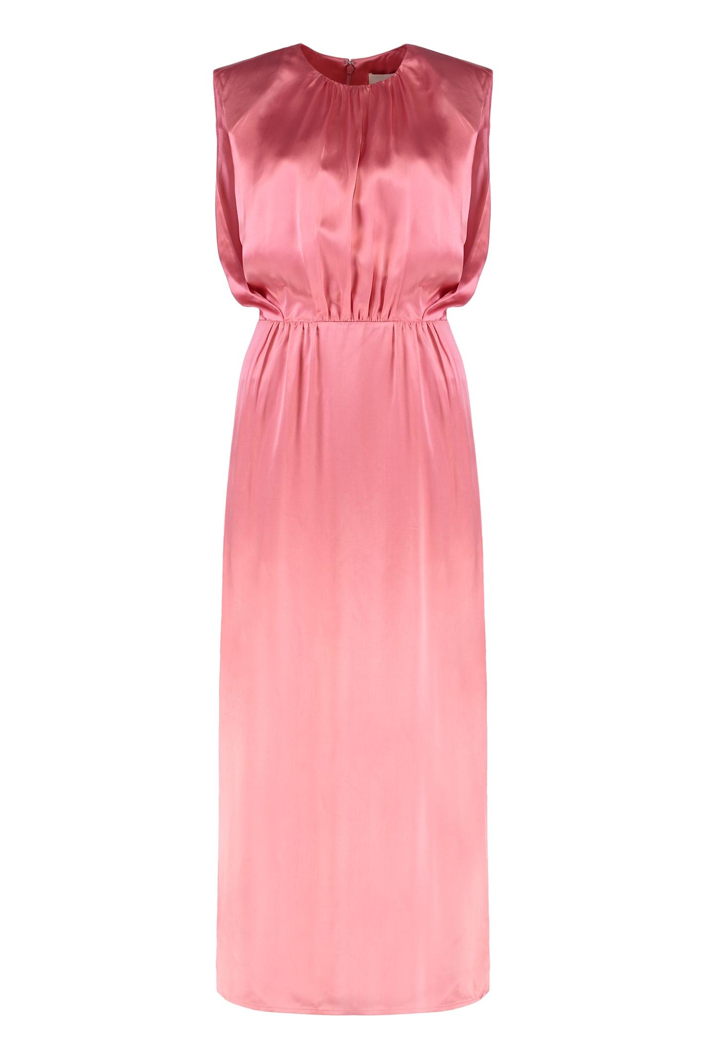 yves salomon satin dress