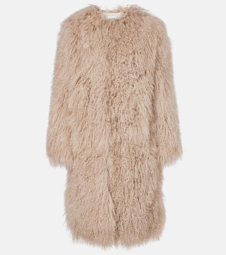 yves salomon shearling coat
