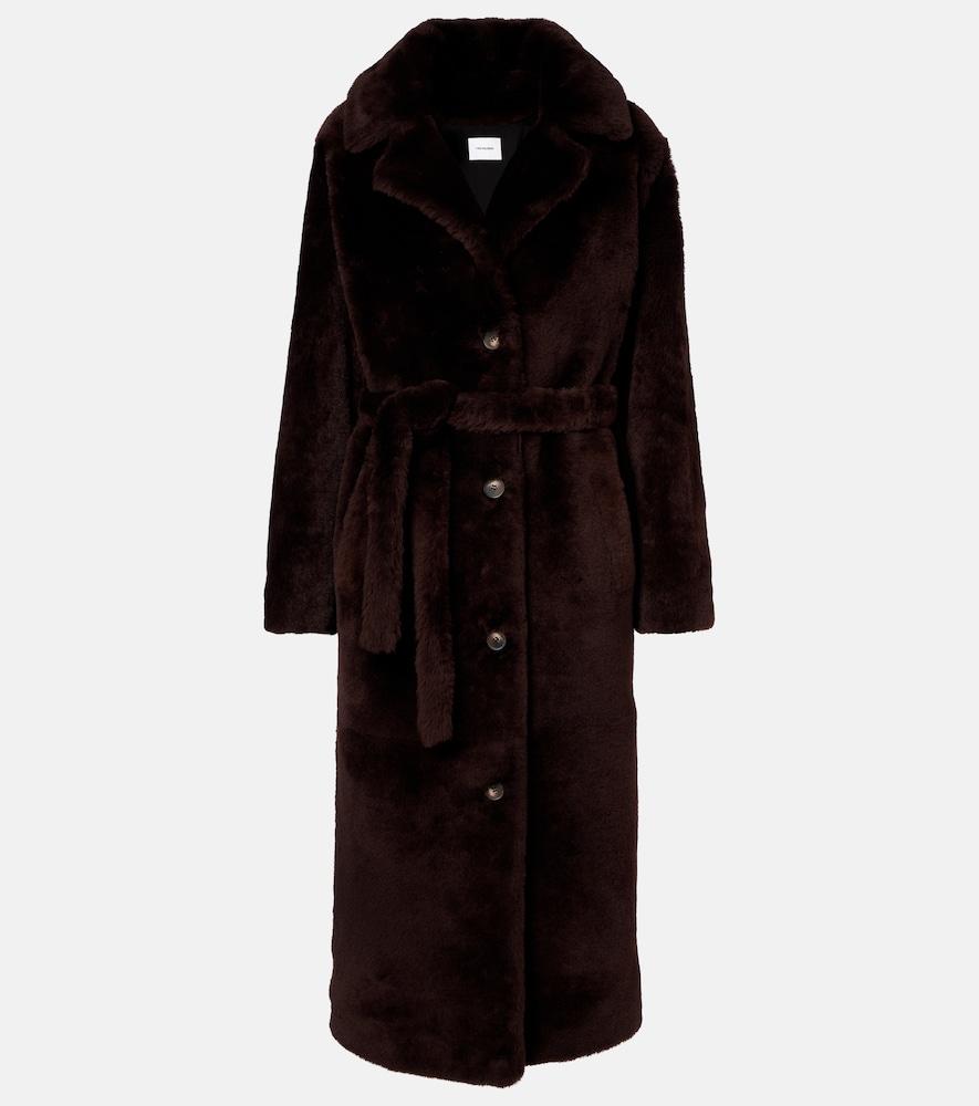 yves salomon shearling coat