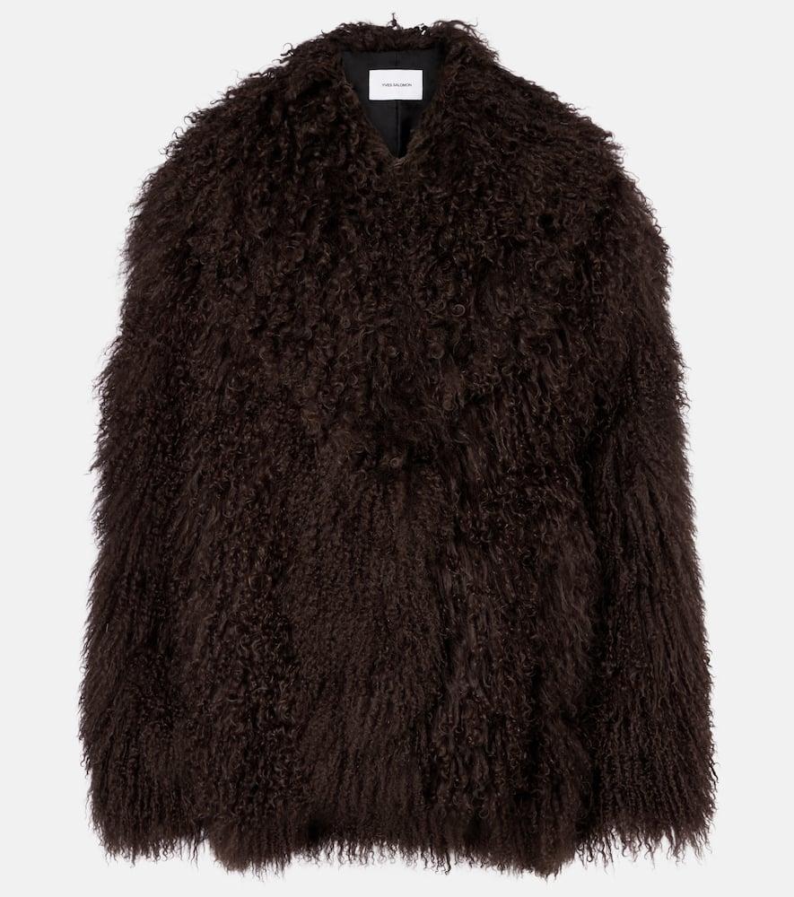 yves salomon shearling jacket