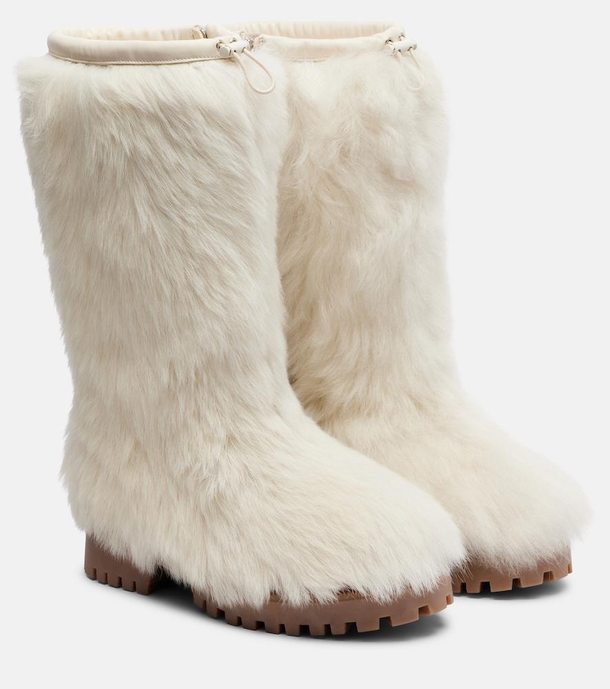 yves salomon shearling mid