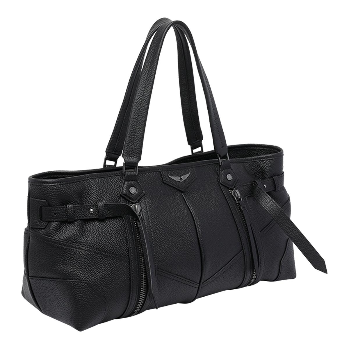 zadig & voltaire bags black calf leather - women