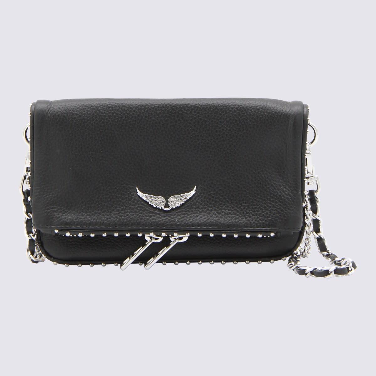 zadig & voltaire black nano shoulder bag
