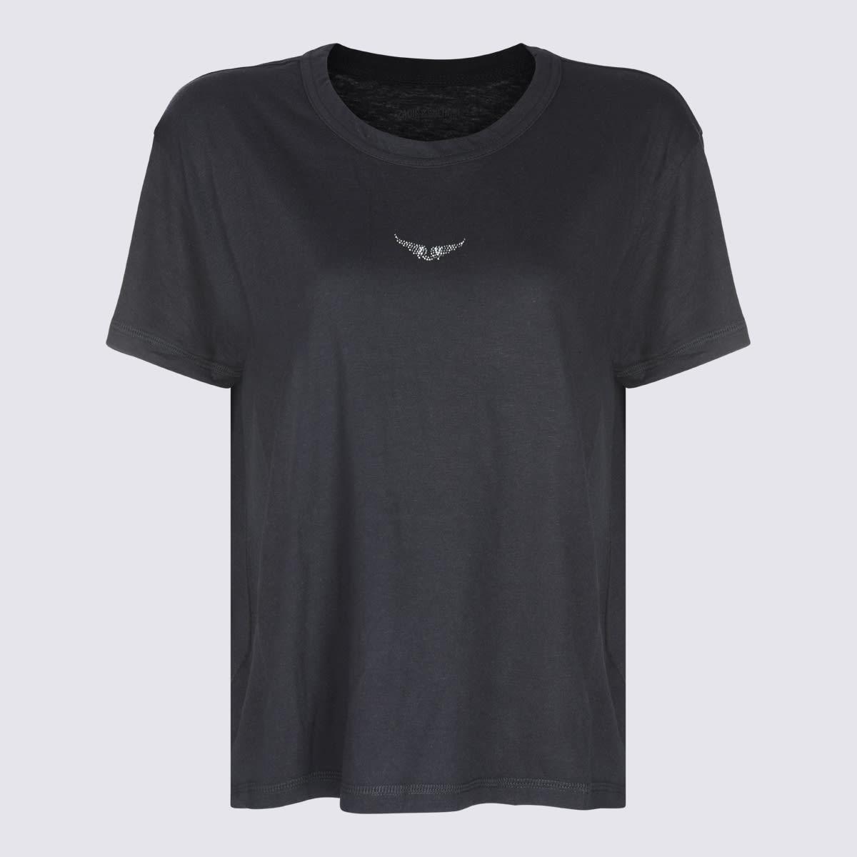 zadig & voltaire black t-shirt