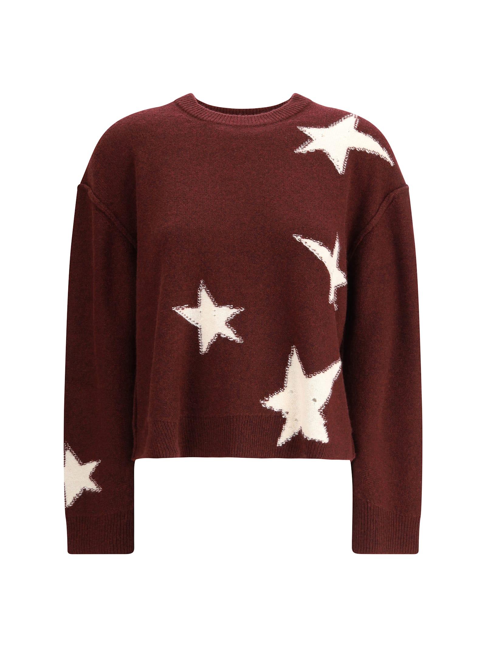 zadig & voltaire cashmere sweater with stars
