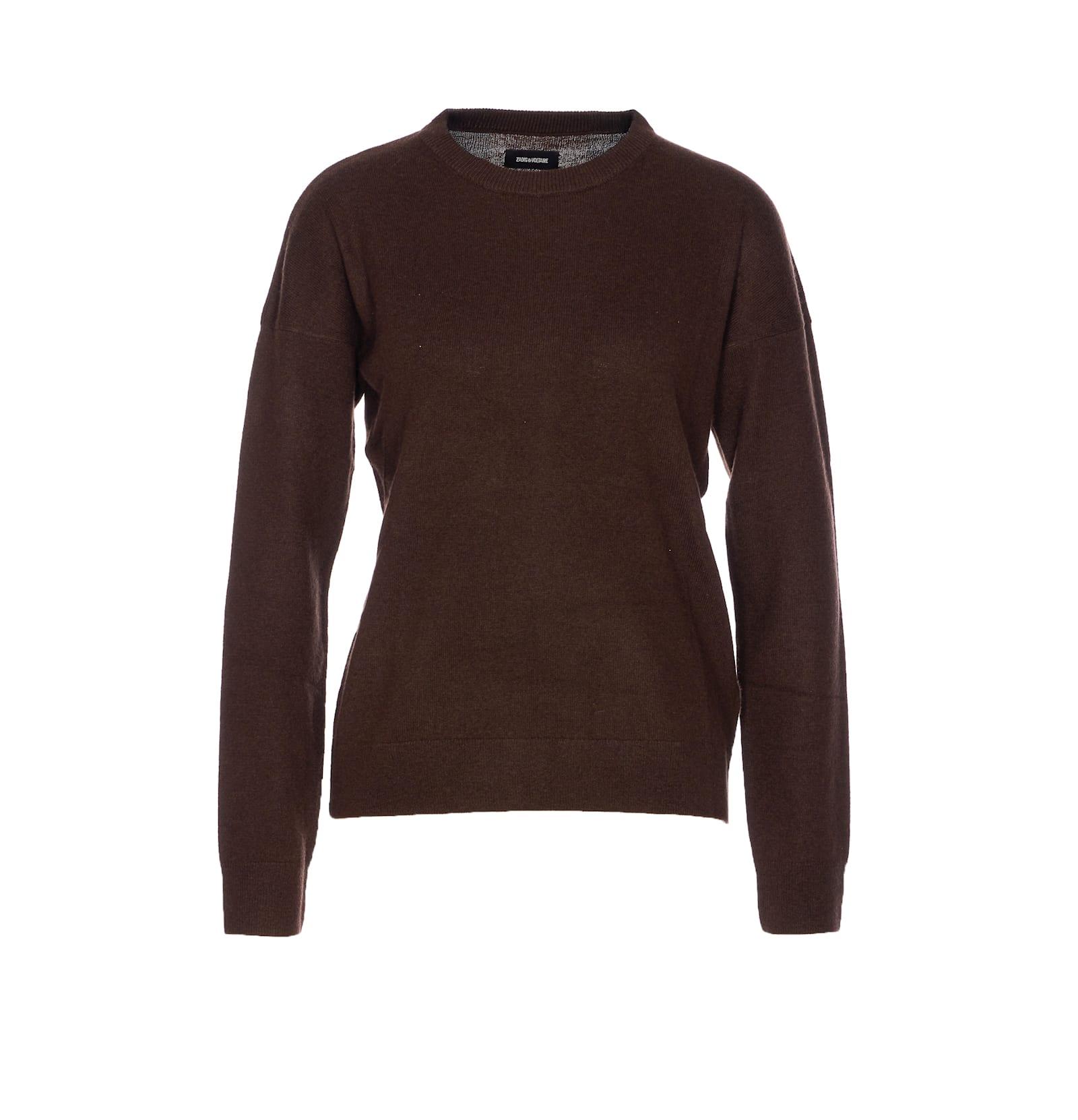 zadig & voltaire cici ws patch heart sweater