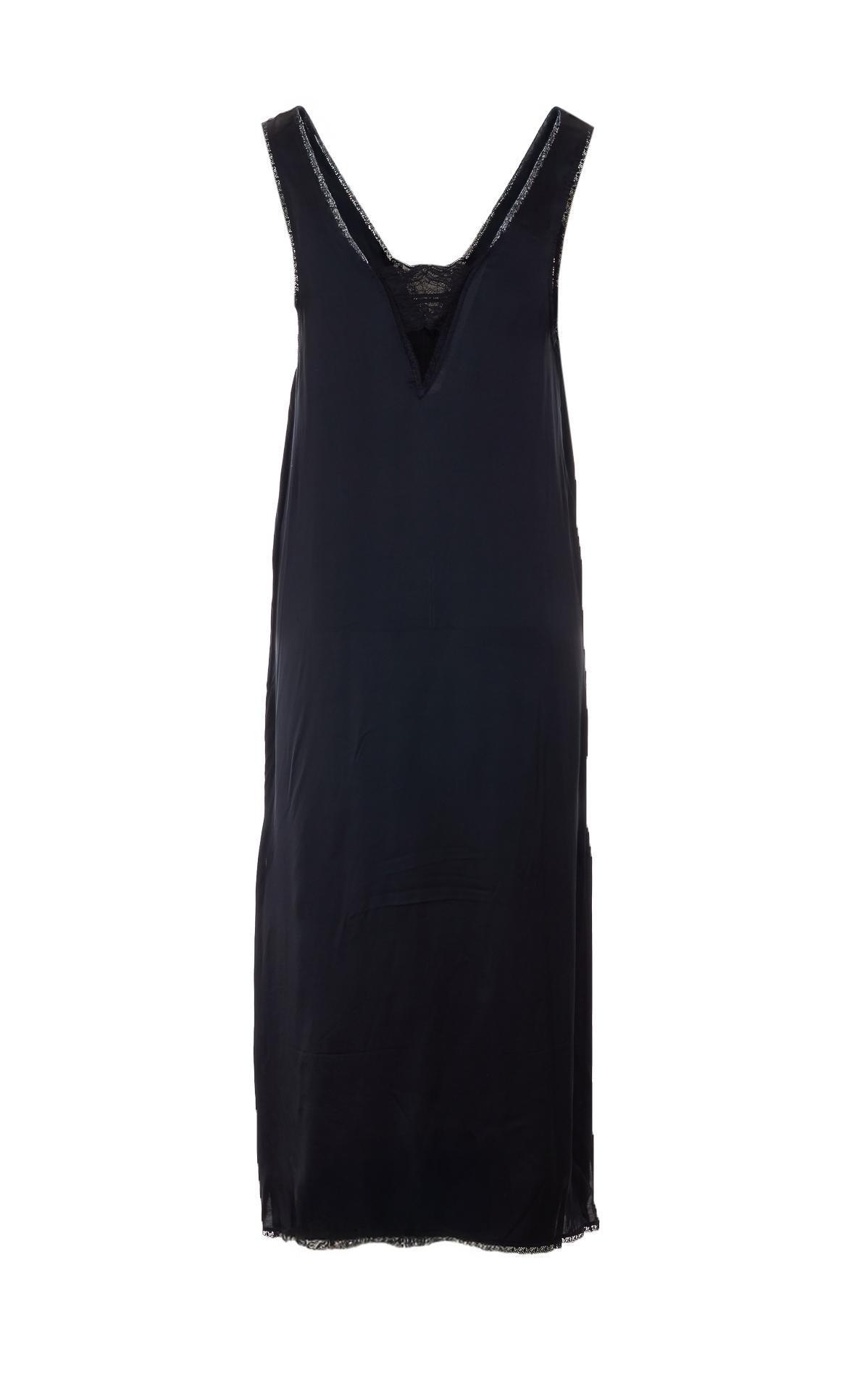 zadig & voltaire dresses black viscose - women