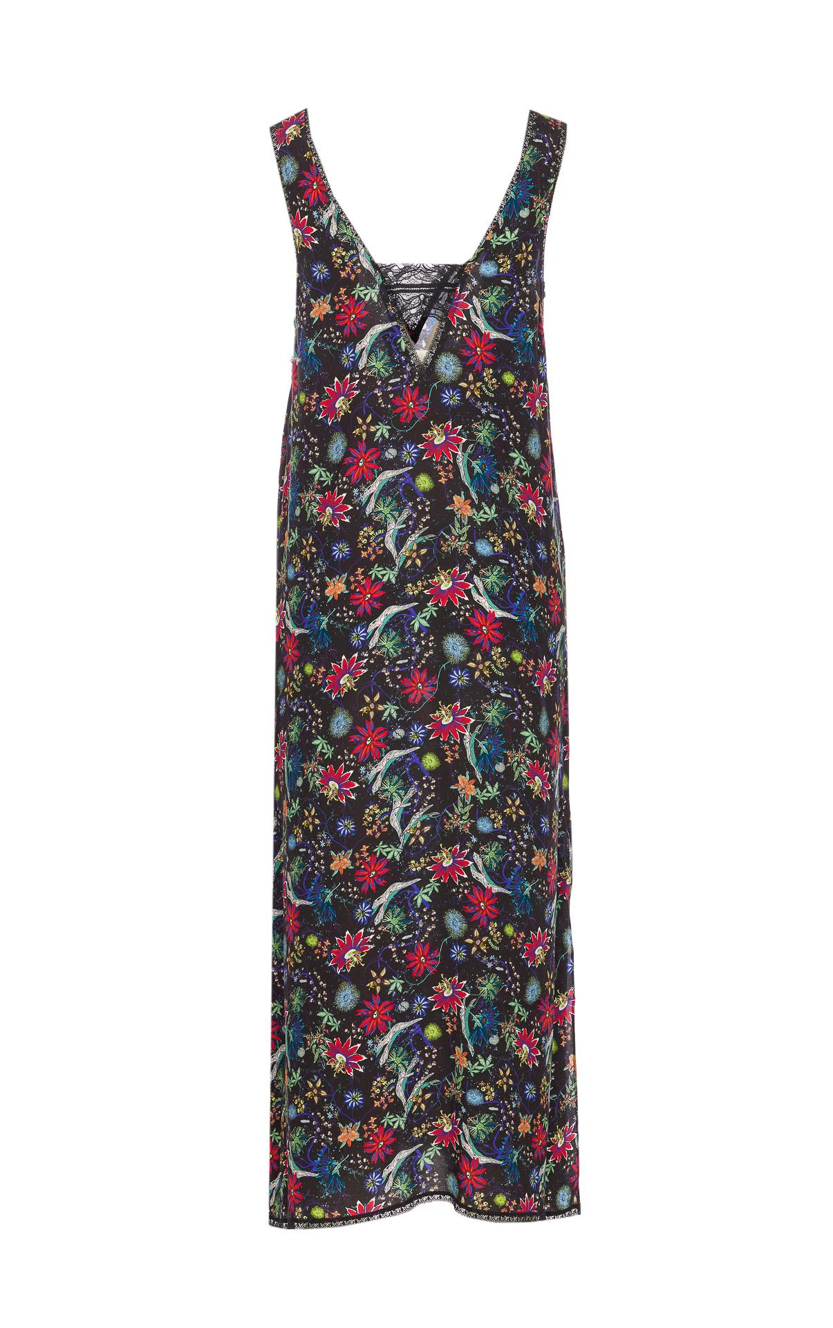 zadig & voltaire dresses multicolour viscose - women