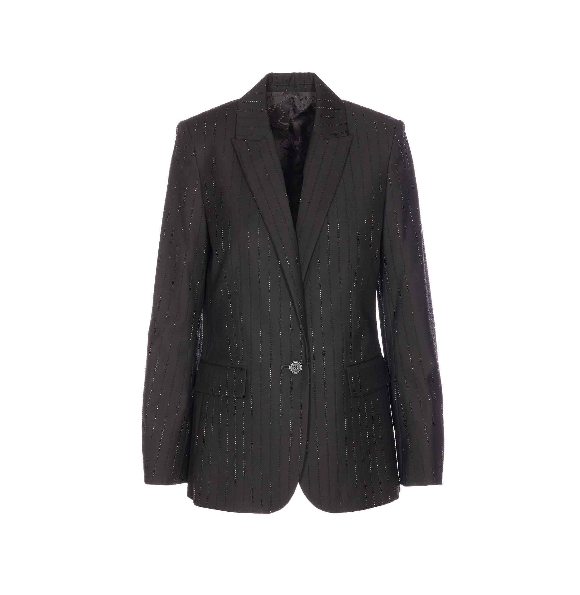 zadig & voltaire jackets black polyester - women