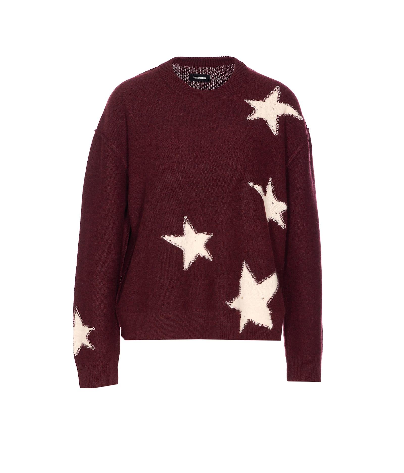 zadig & voltaire markuz stars sweater