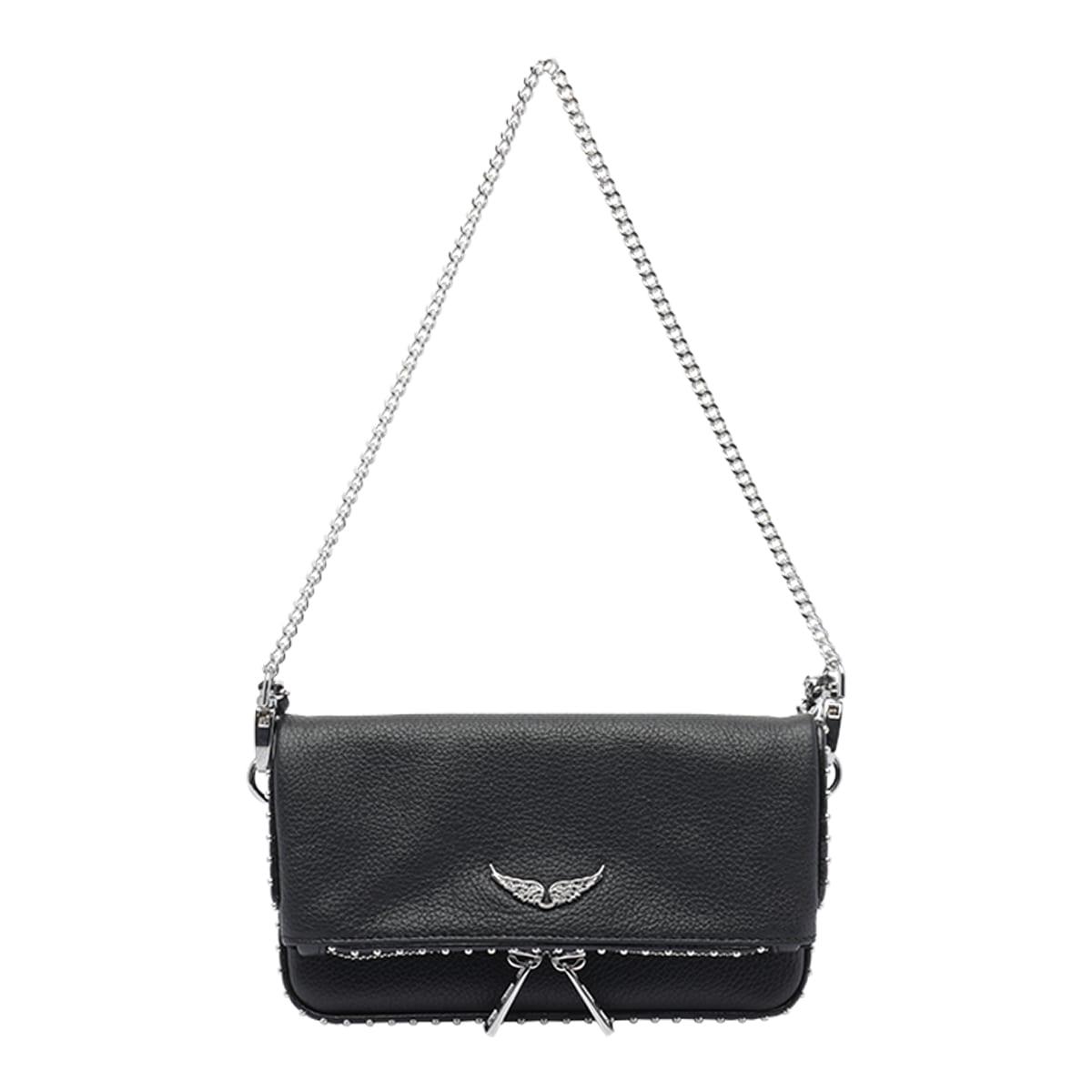 zadig & voltaire nano rock studs shoulder bag