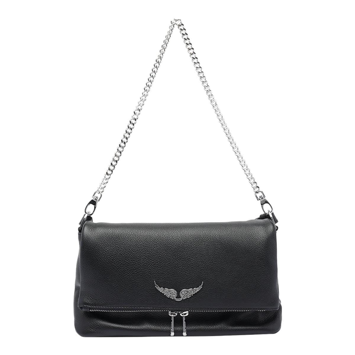 zadig & voltaire rocky shoulder bag