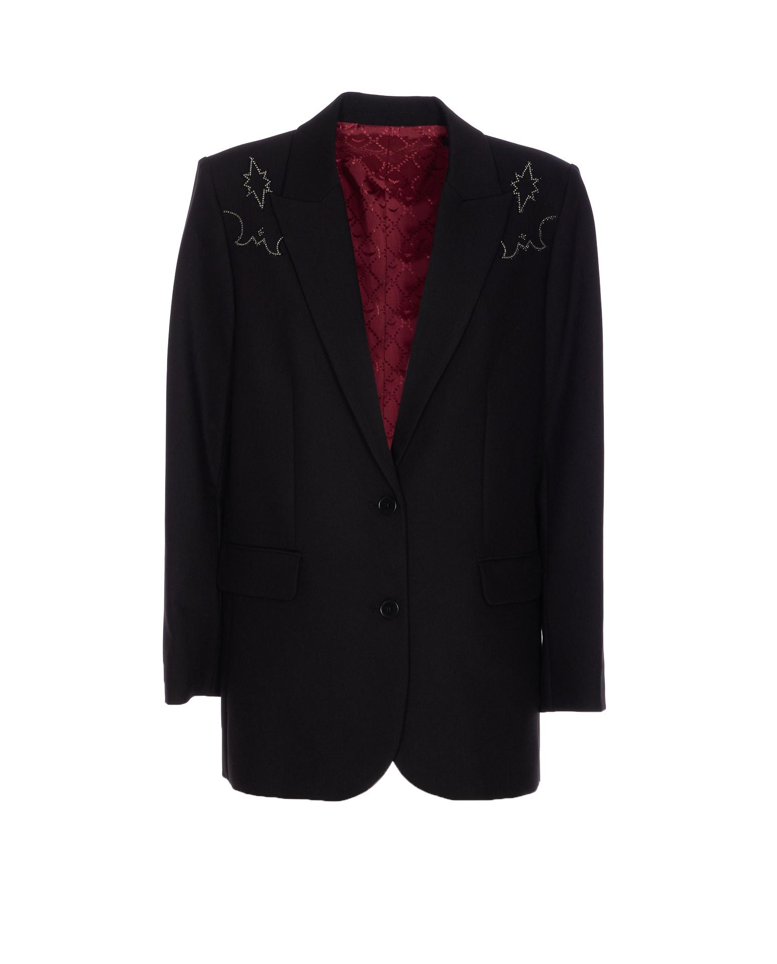 zadig & voltaire viva strass western jacket