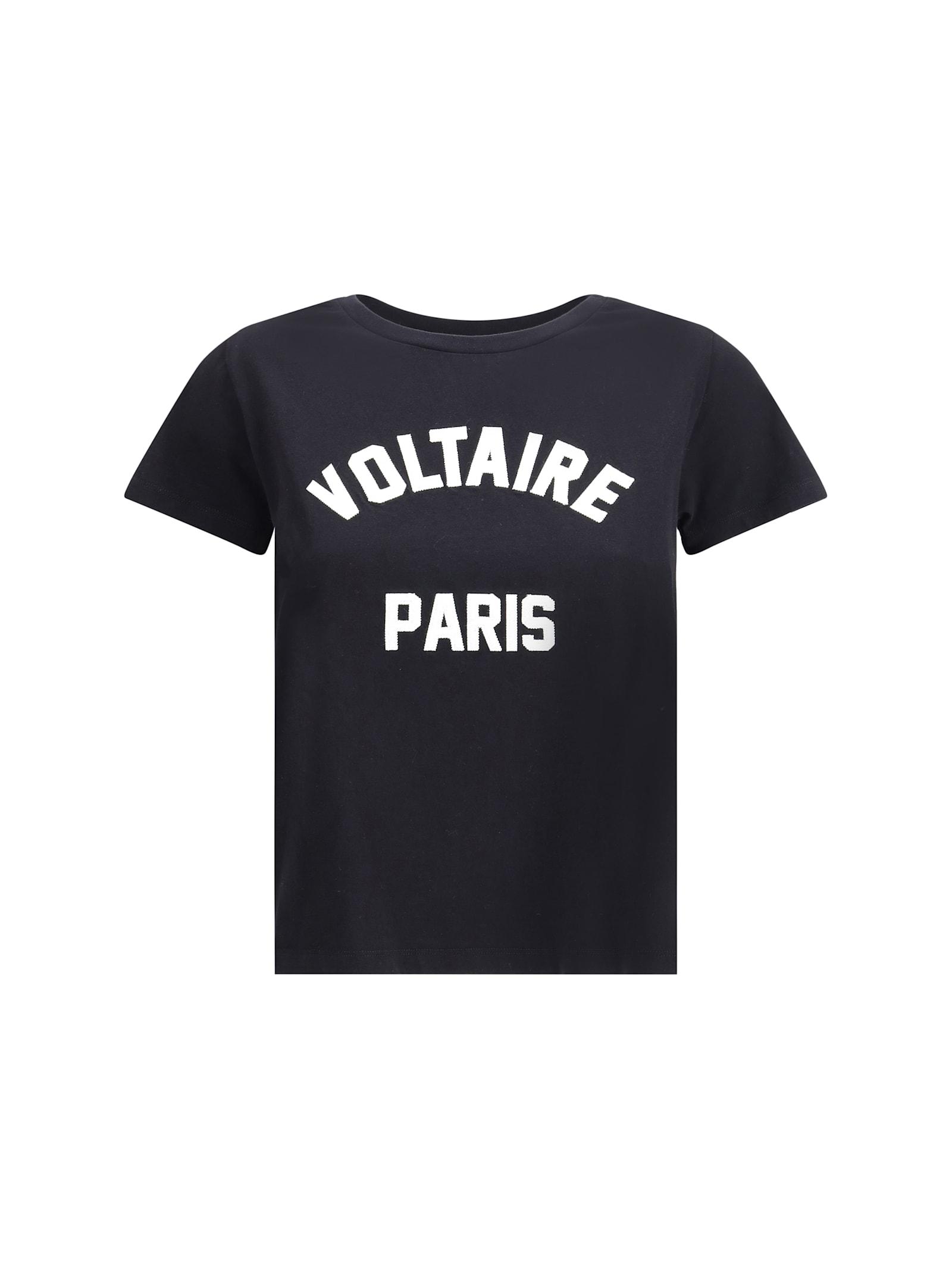 zadig & voltaire voltaire paris t-shirt