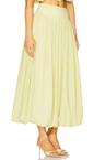 zaira bubble midi skirt