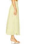 zaira bubble midi skirt