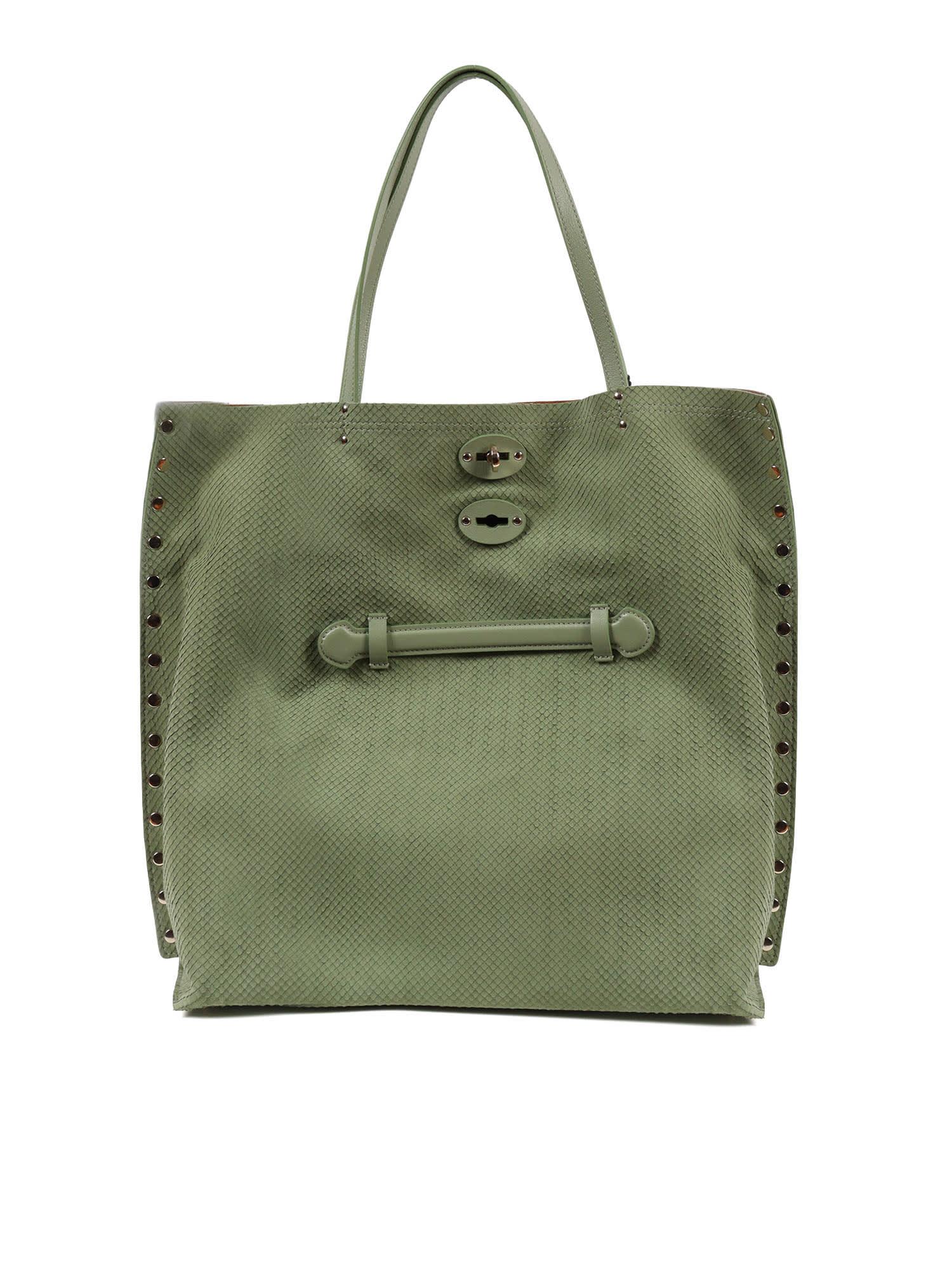 zanellato a spasso amoretto size m color green spinoso