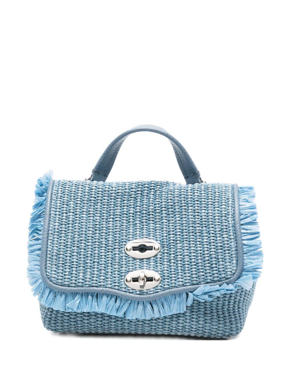 zanellato bags blue calf leather - women