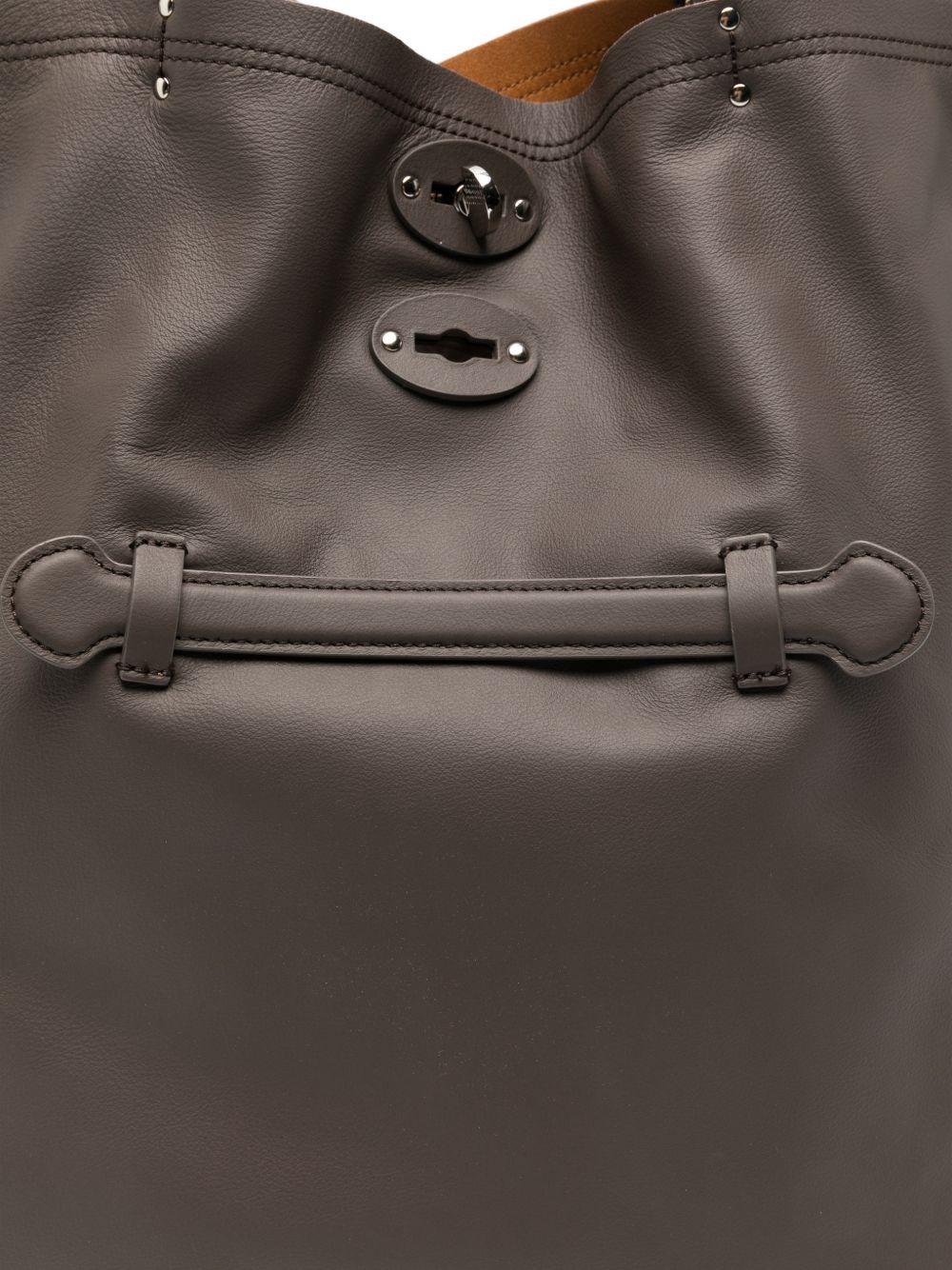 zanellato bags brown external bovine leather - women