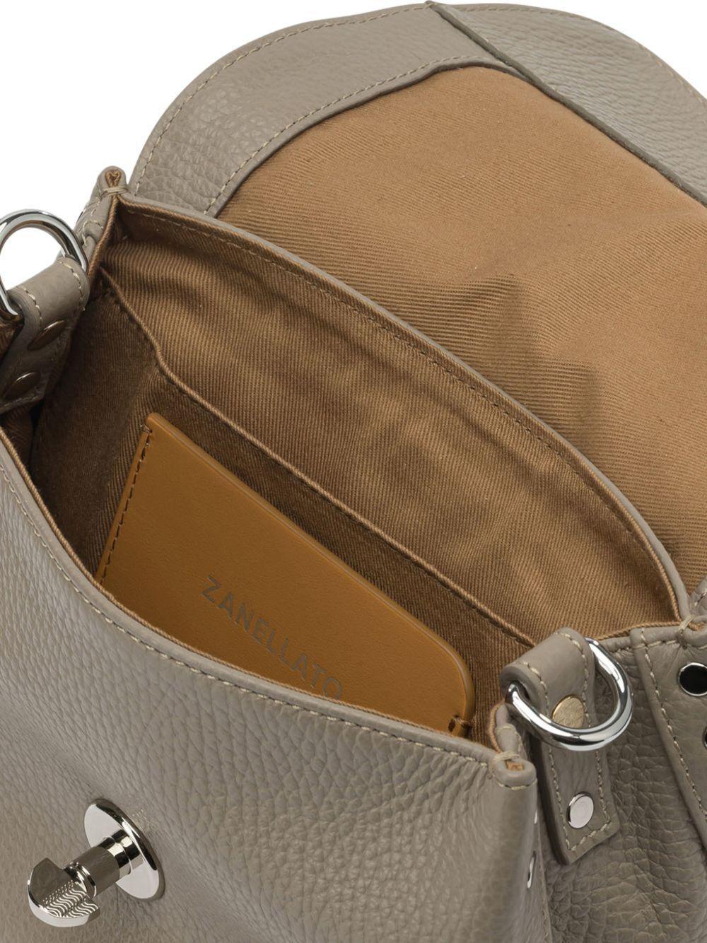 zanellato bags grey external bovine leather - women
