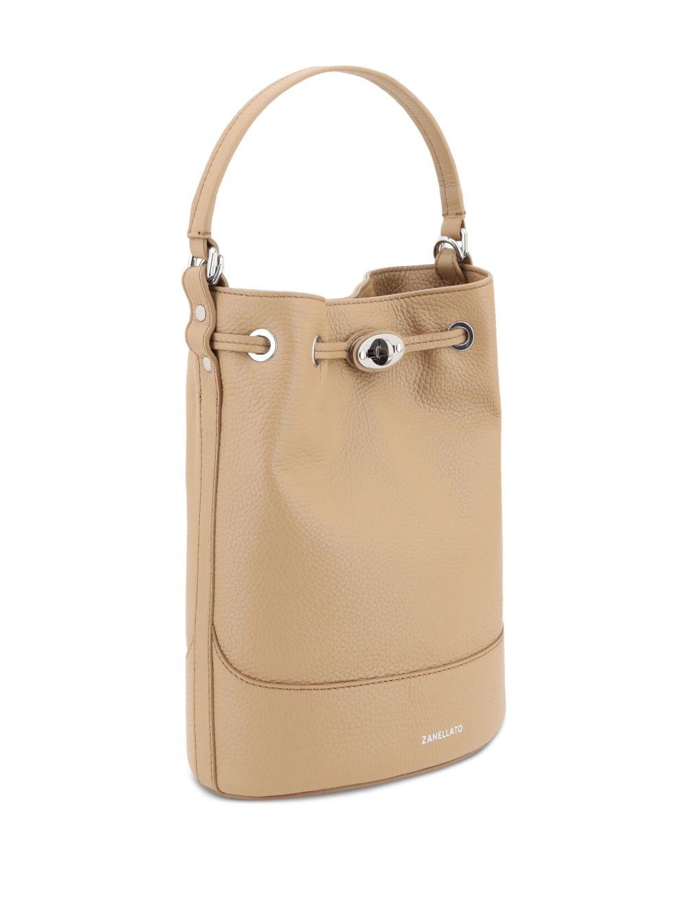 zanellato bags marrone chiaro external bovine leather - women