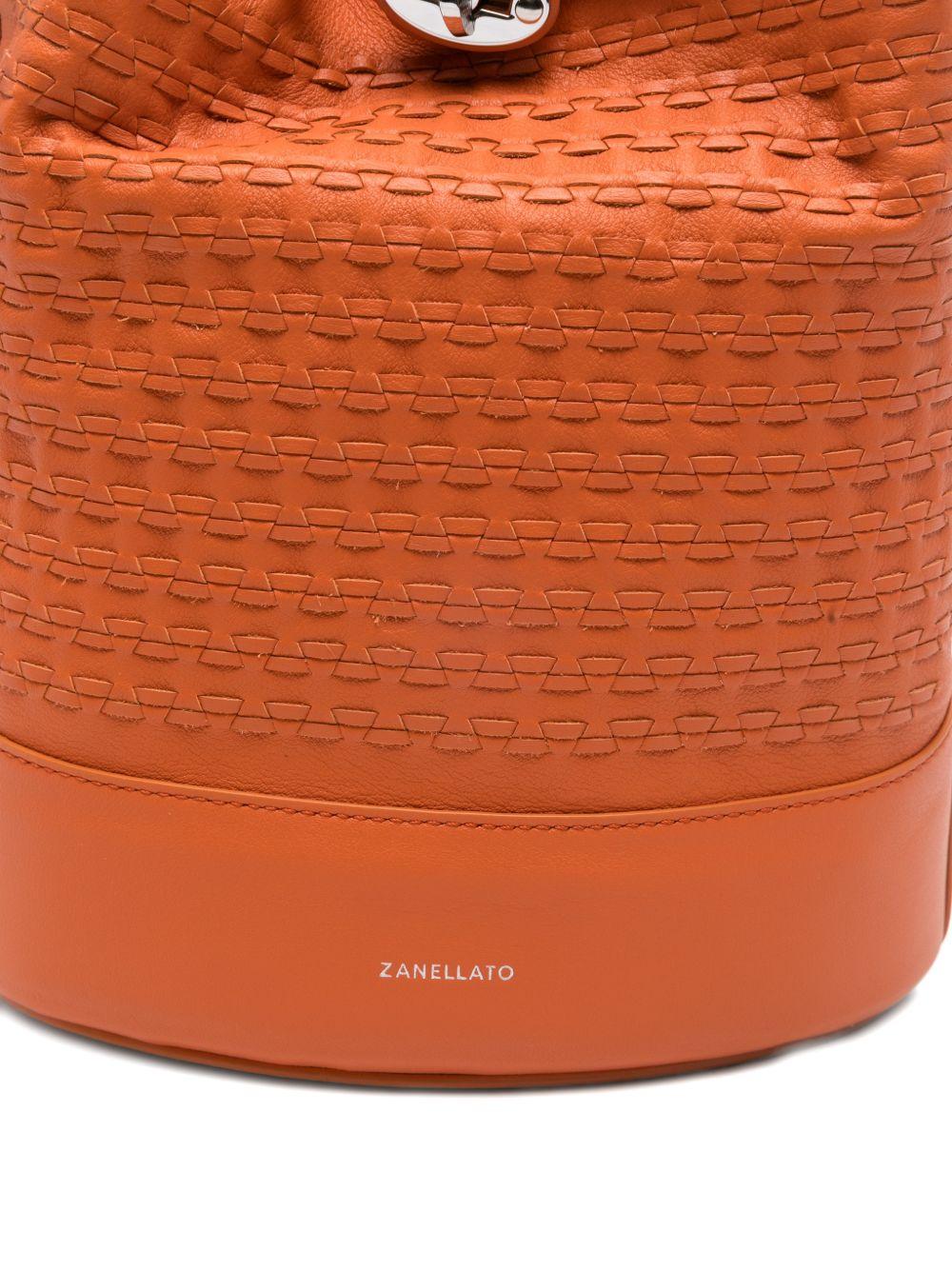 zanellato bags orange external bovine leather - women