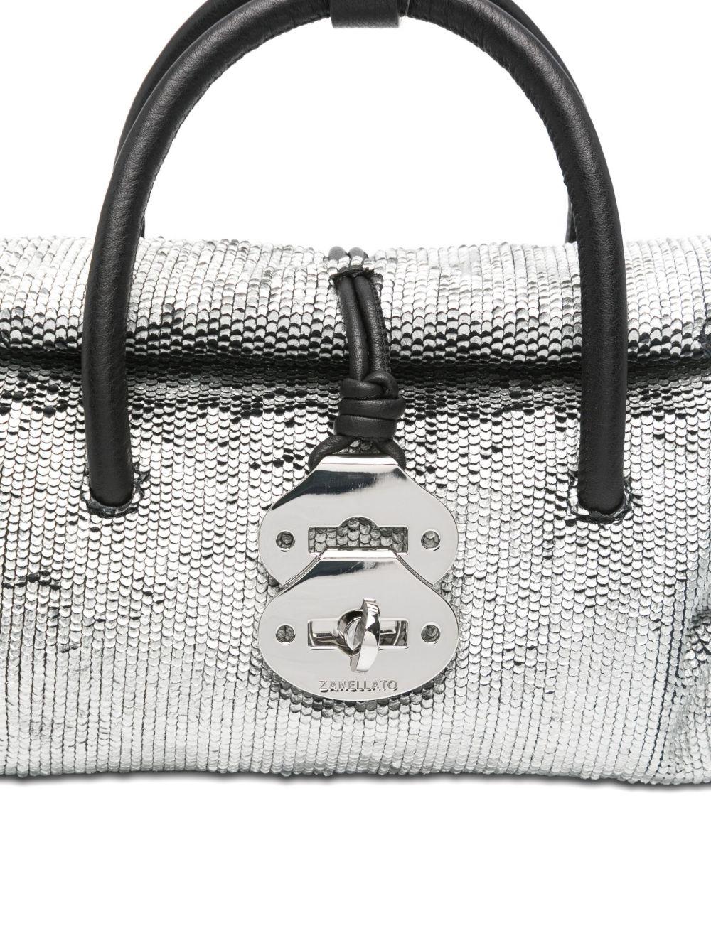 zanellato capsule bags silver - women