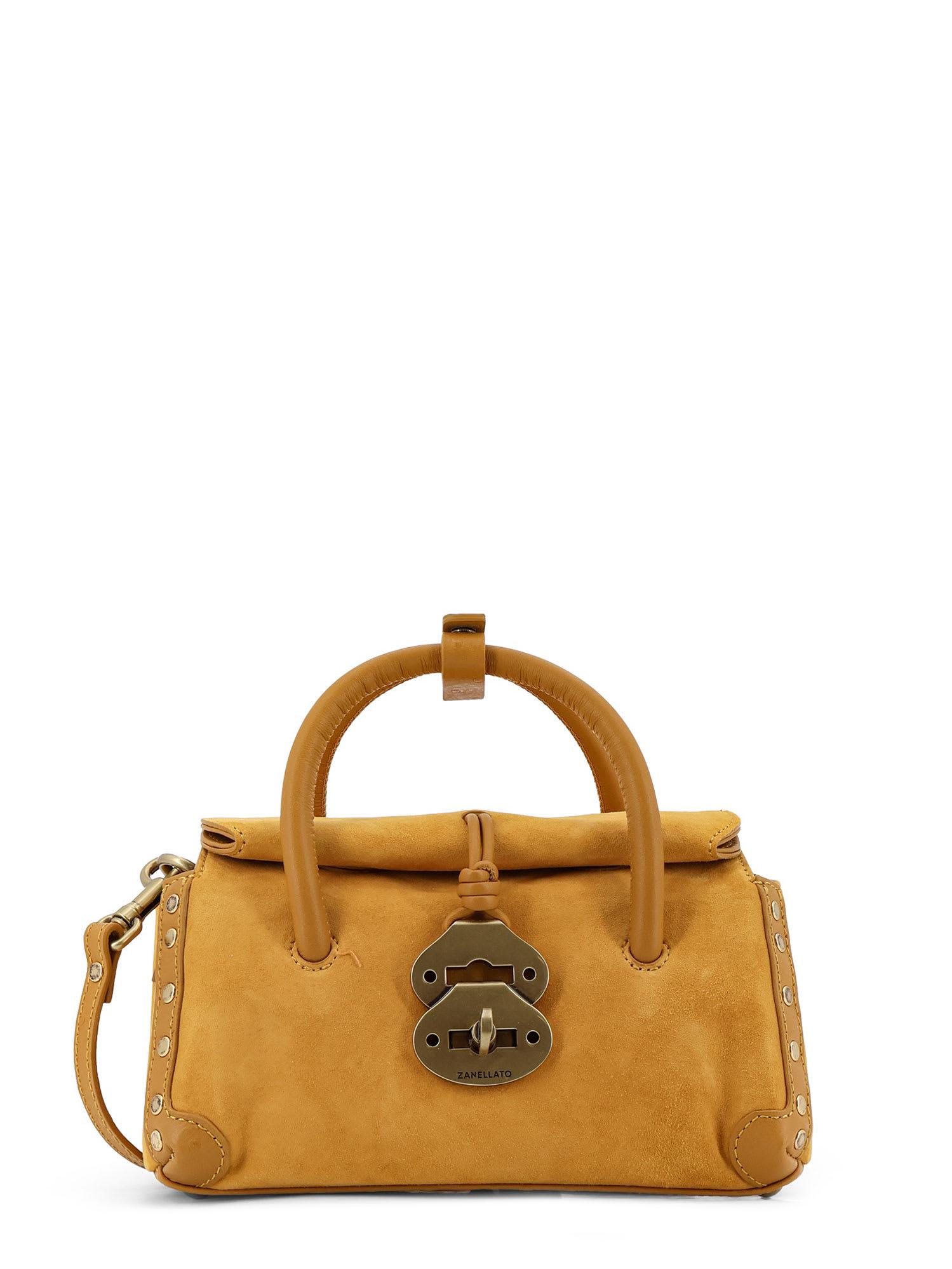 zanellato dotta baby suede crossbody bag