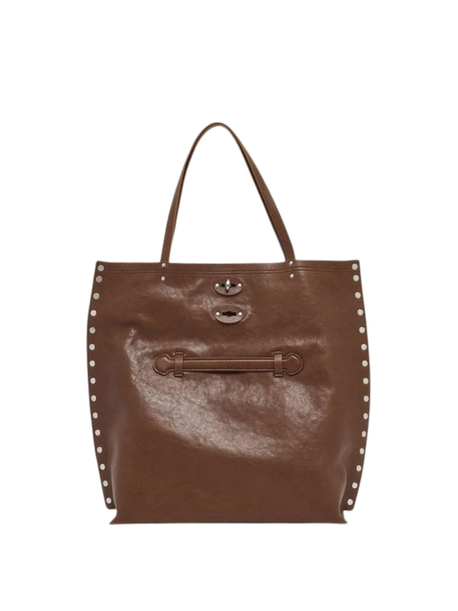 zanellato leather handbag a spasso