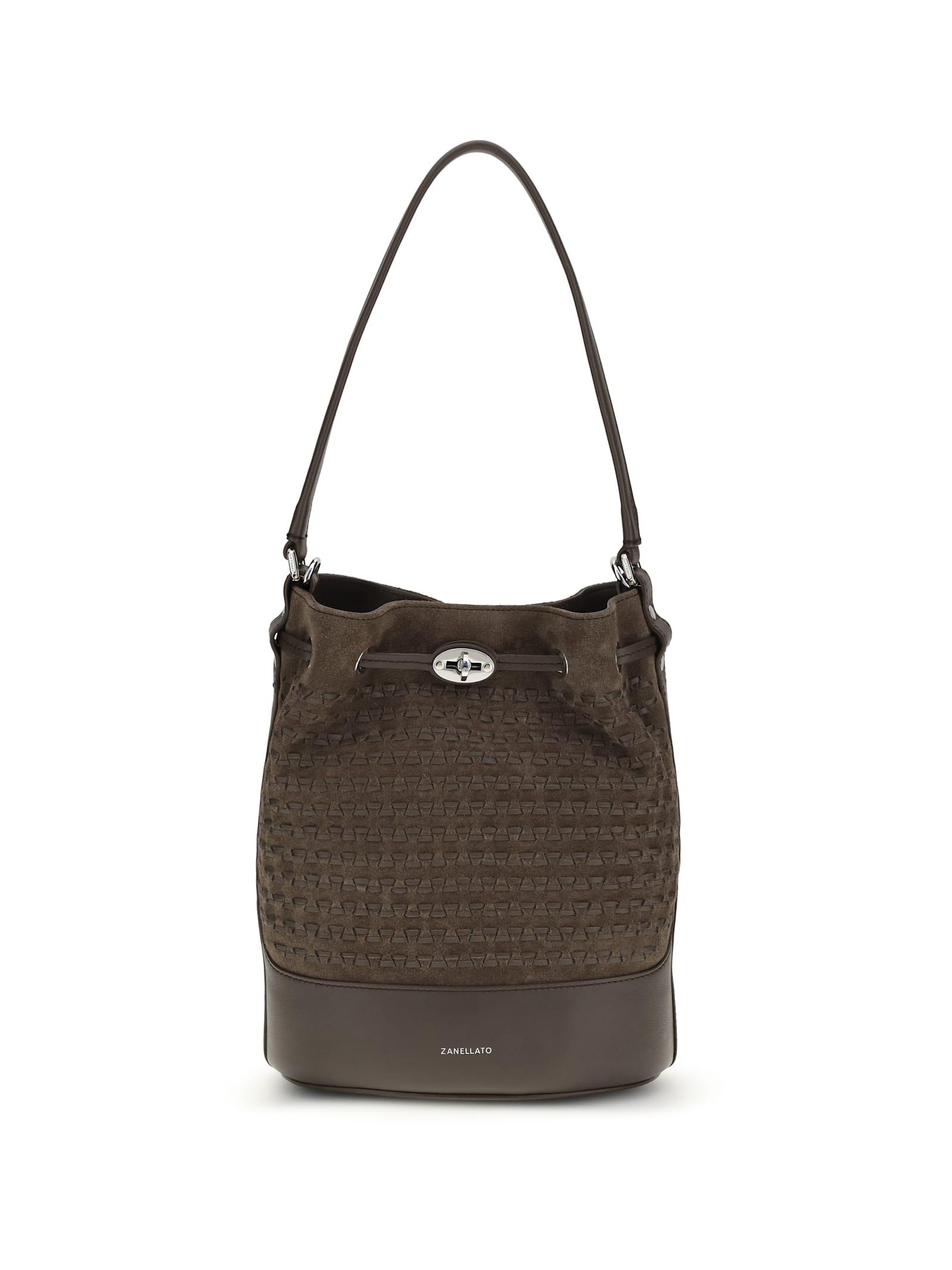 zanellato monda bucket bag