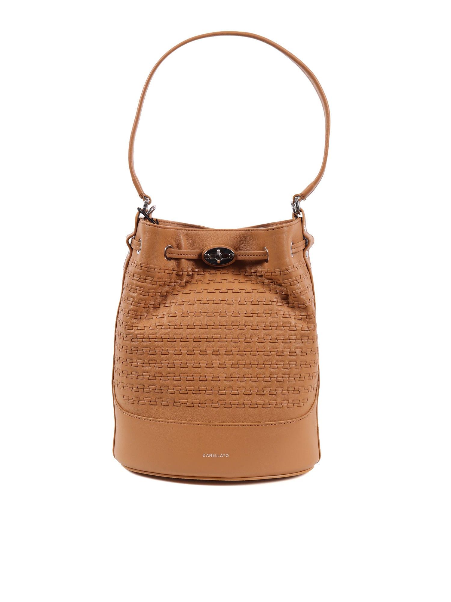 zanellato monda musiva size s color beige tabac