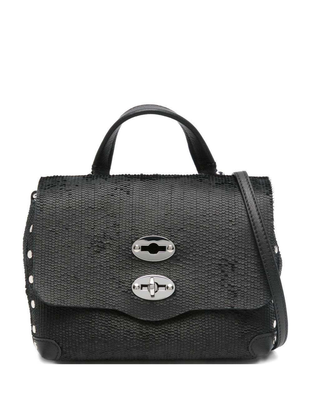 zanellato postina cbi baby leather handbag