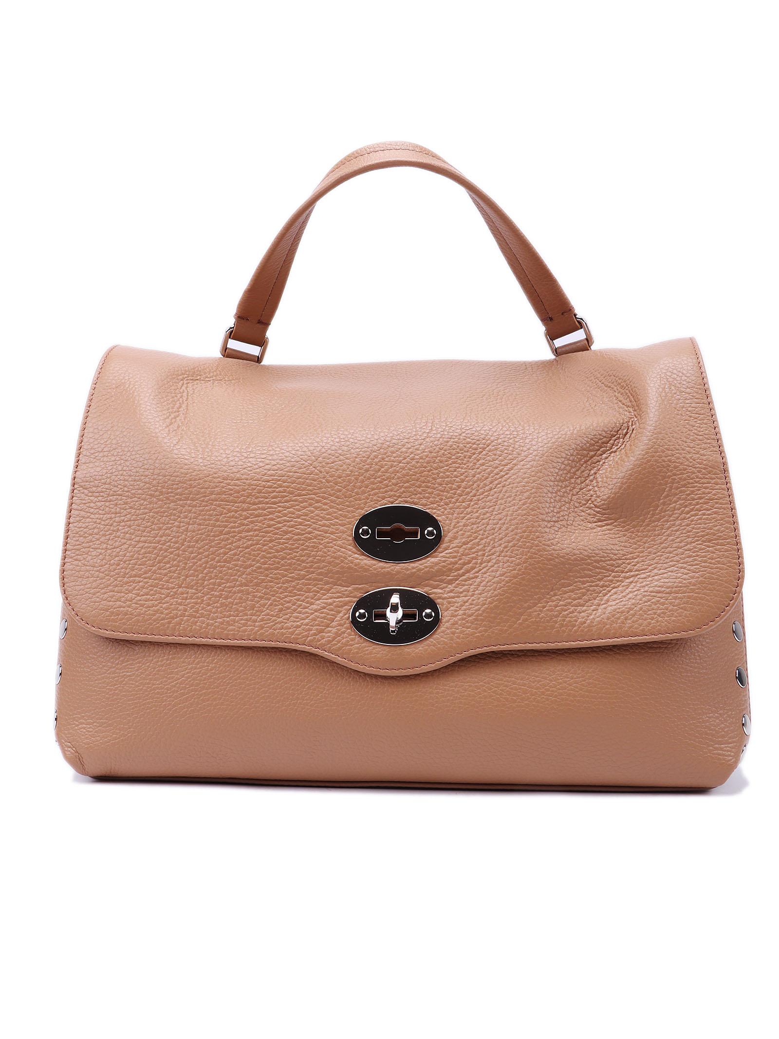 zanellato postina daily giorno nude & neutrals calf leather bag - women