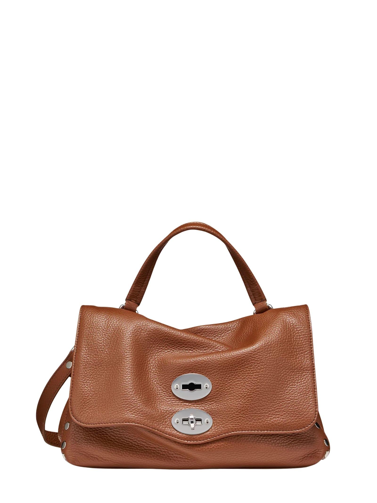 zanellato postina daily small leather handbag