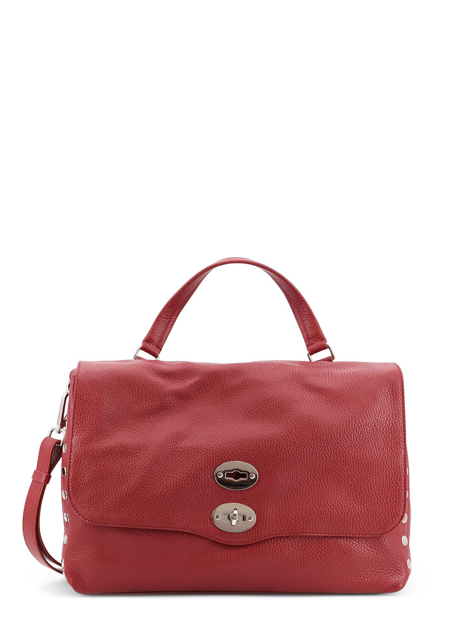 zanellato postina m leather shoulder bag