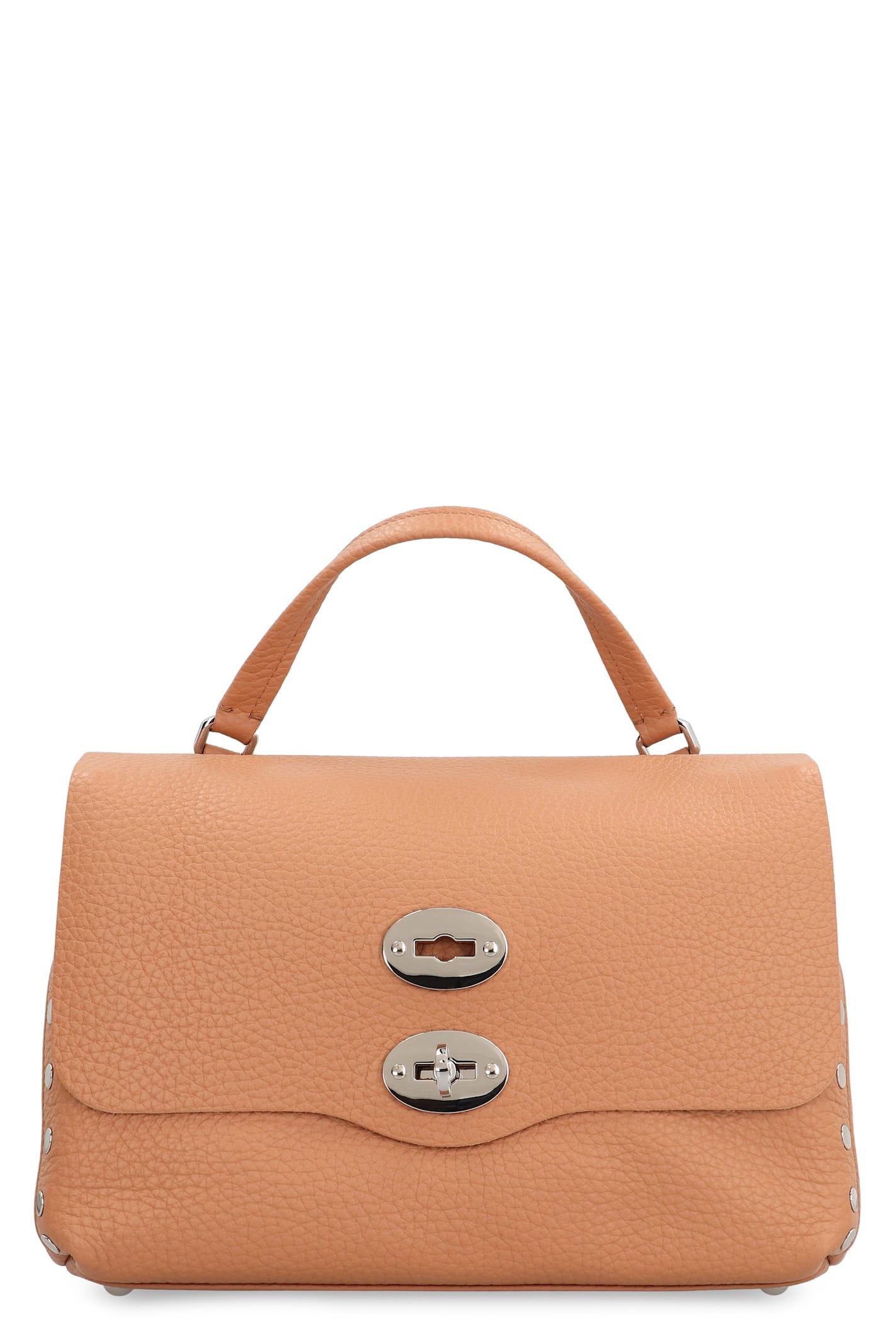 zanellato postina s leather handbag