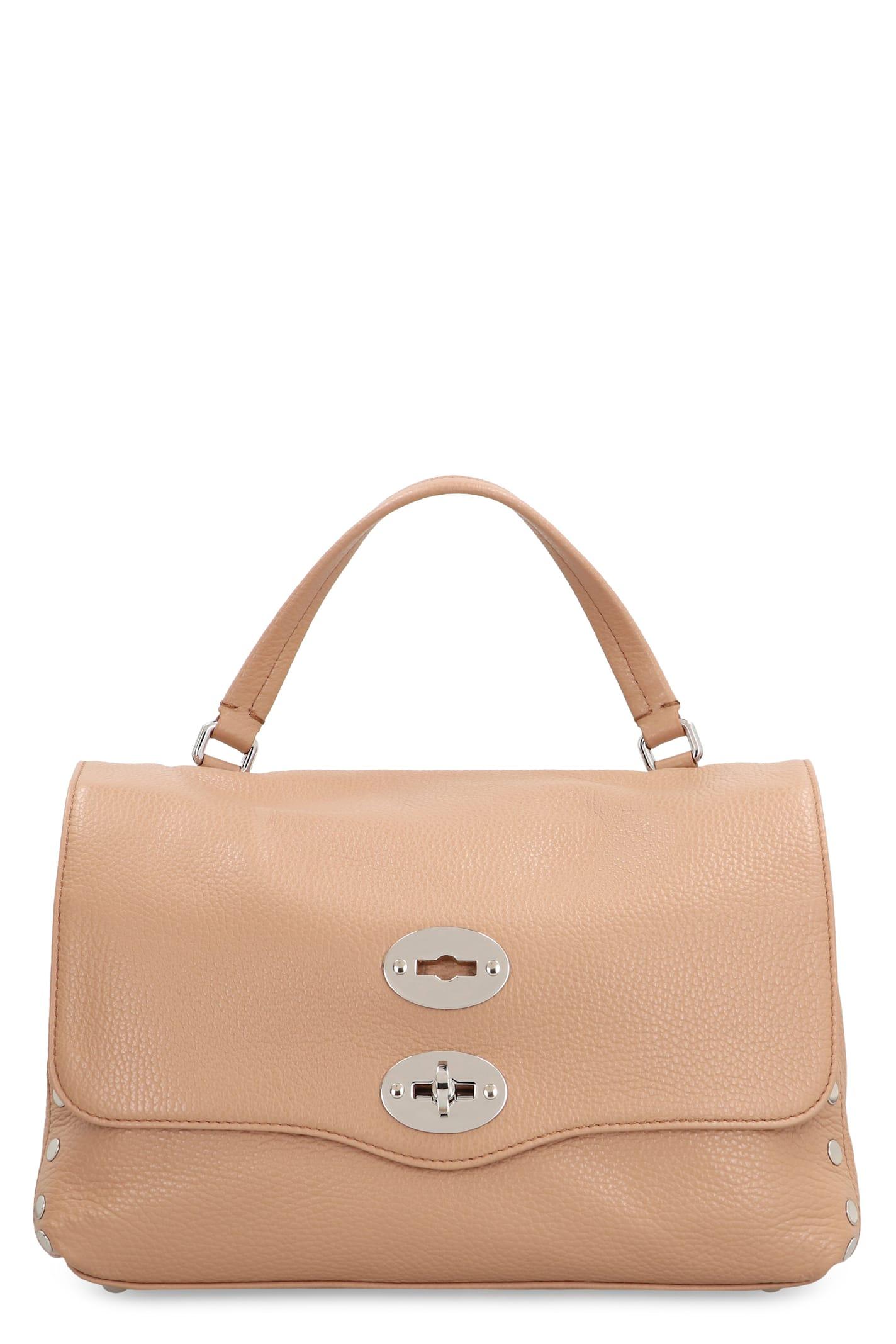 zanellato postina s leather handbag
