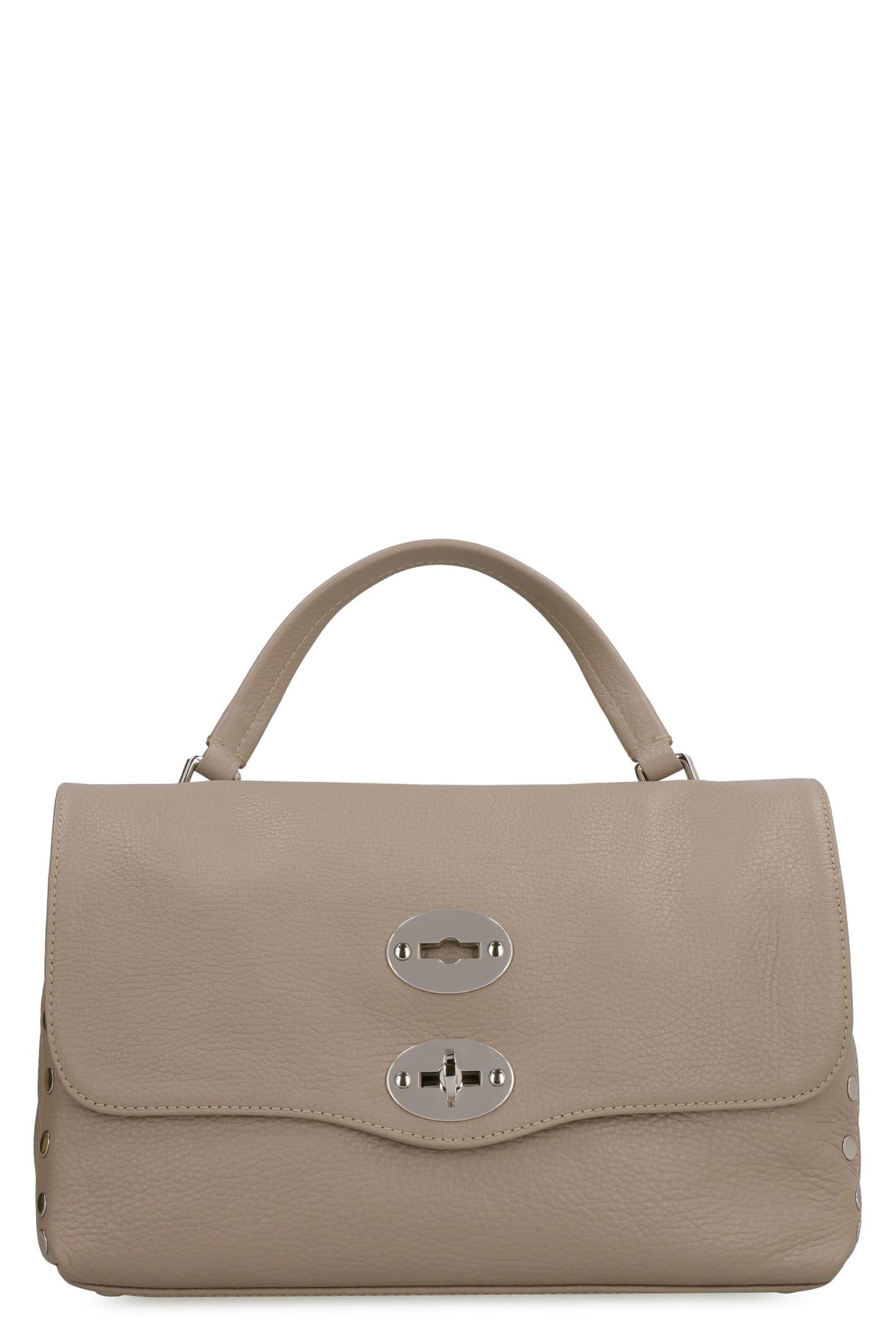 zanellato postina s leather handbag