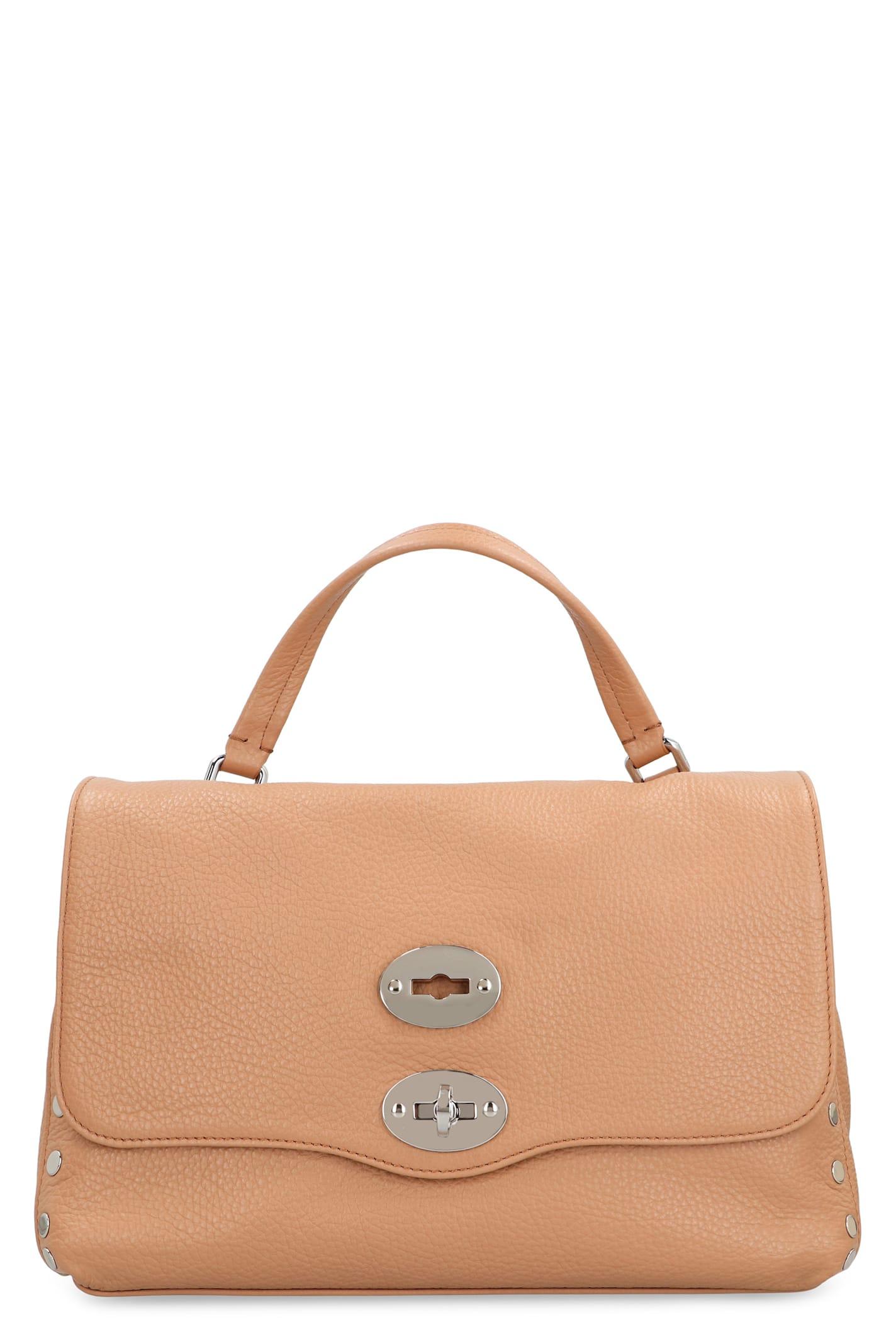 zanellato postina s leather handbag