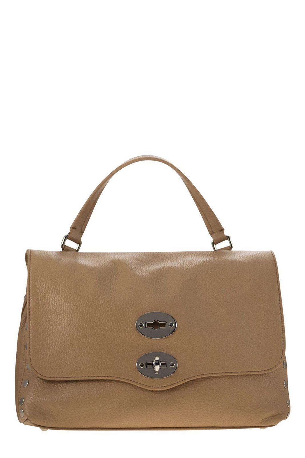 zanellato postina twist-lock tote bag