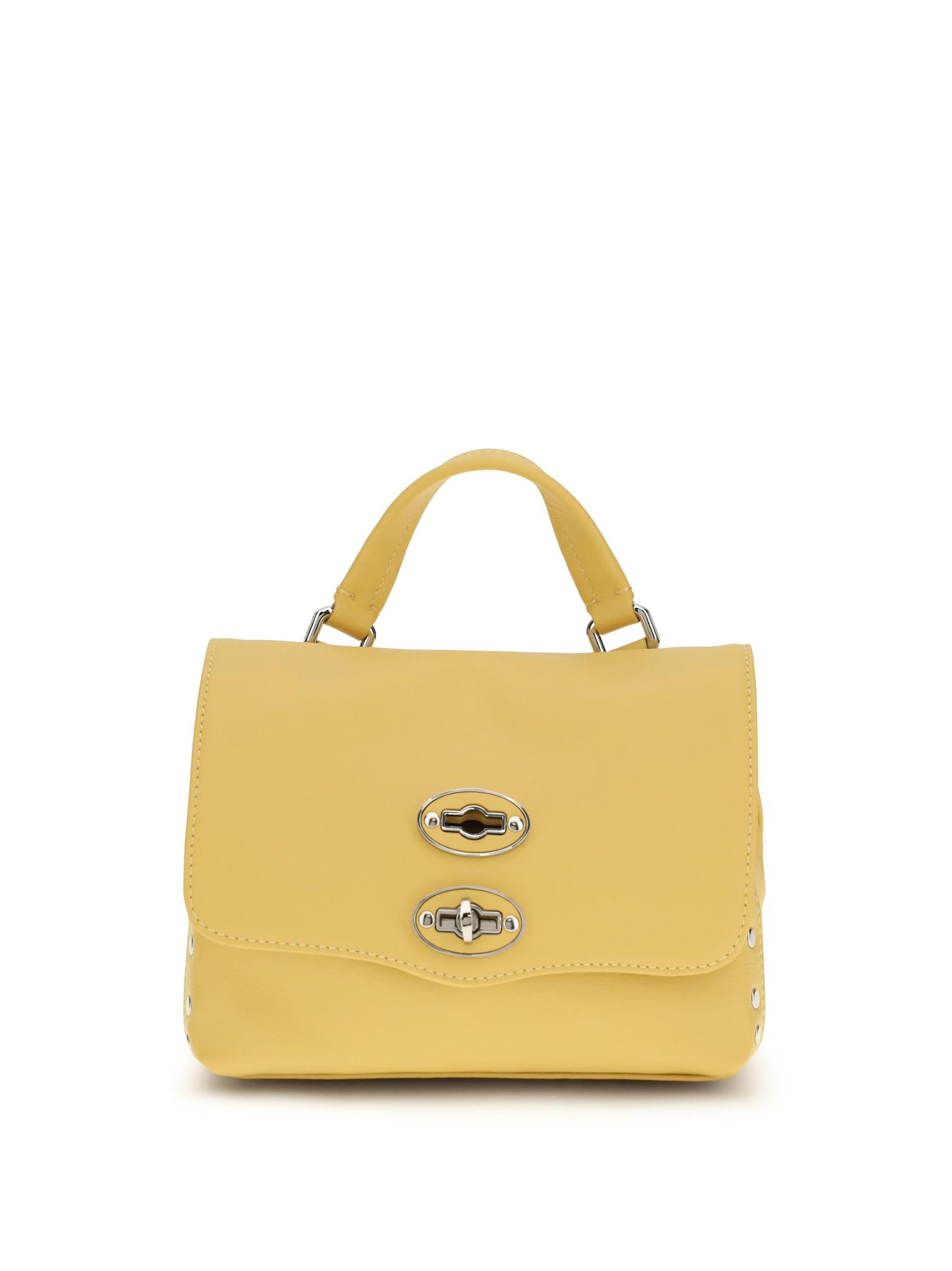 zanellato saeta baby leather postina handbag