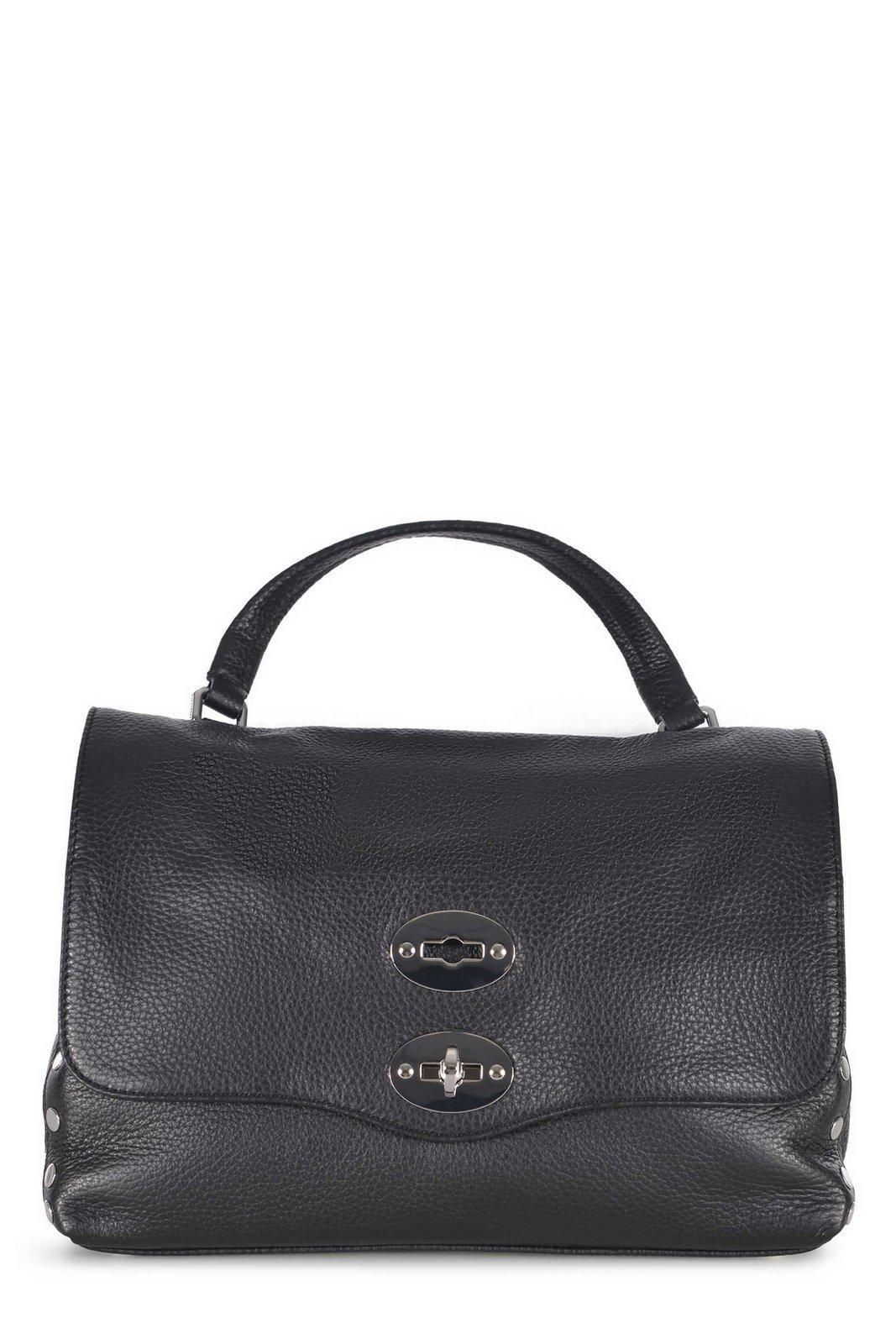 zanellato stud-embellished tote bag