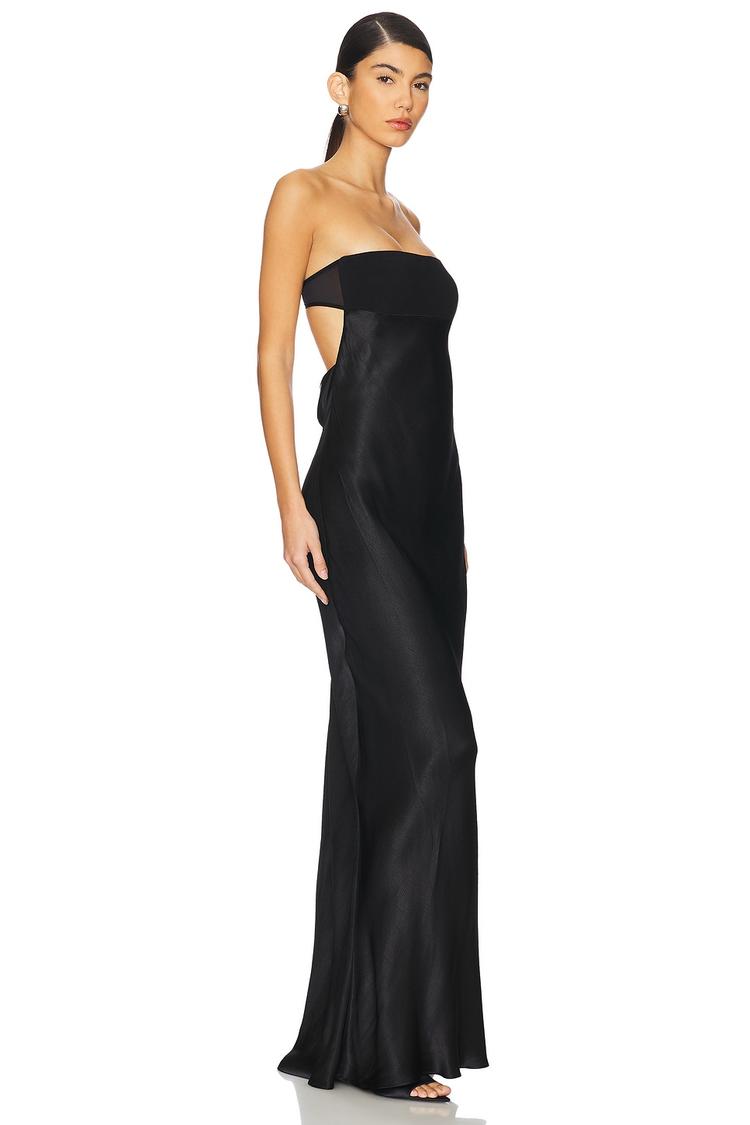 zari strapless dress