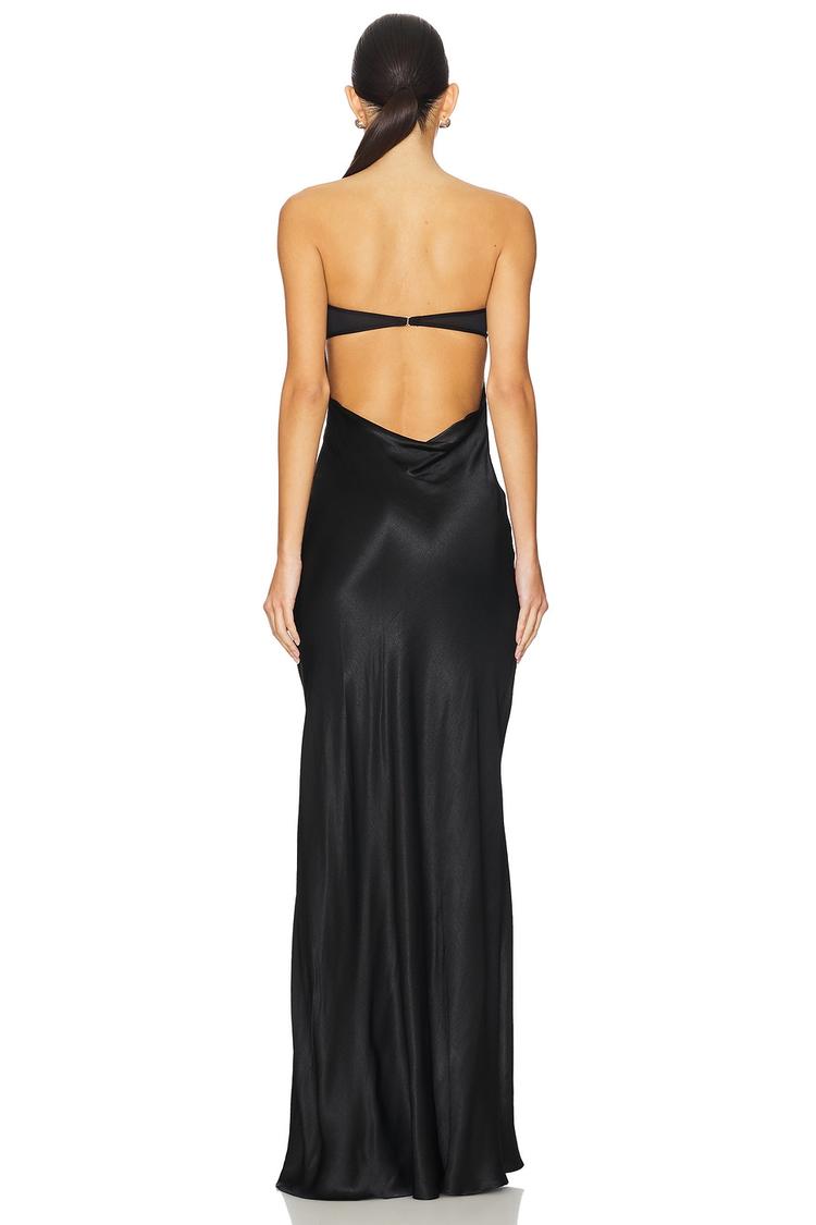 zari strapless dress