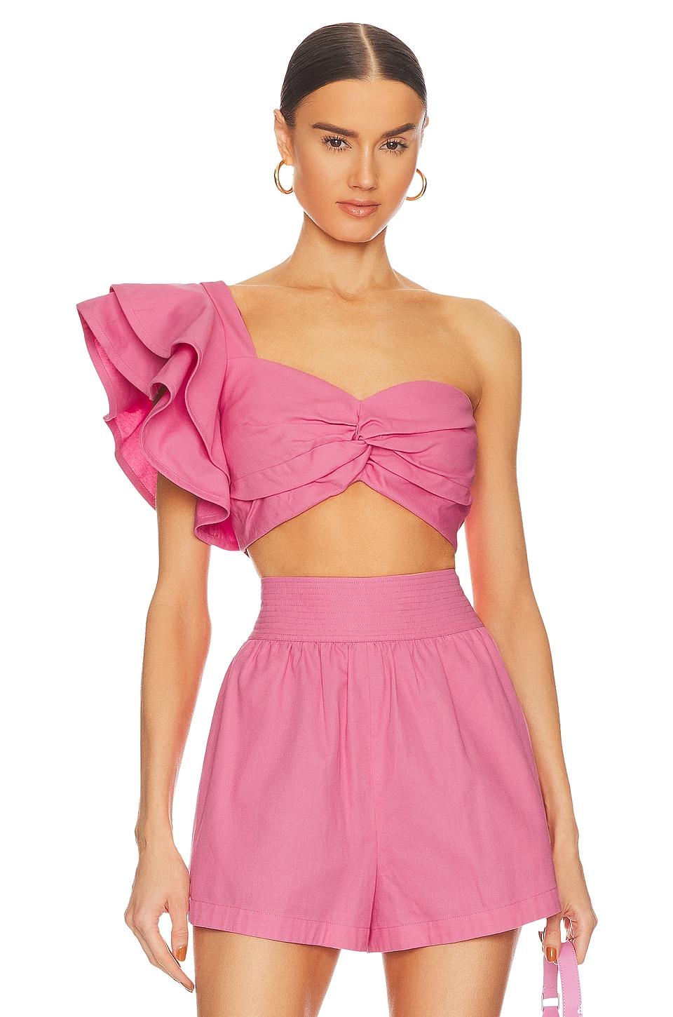 zeha one shoulder bra top