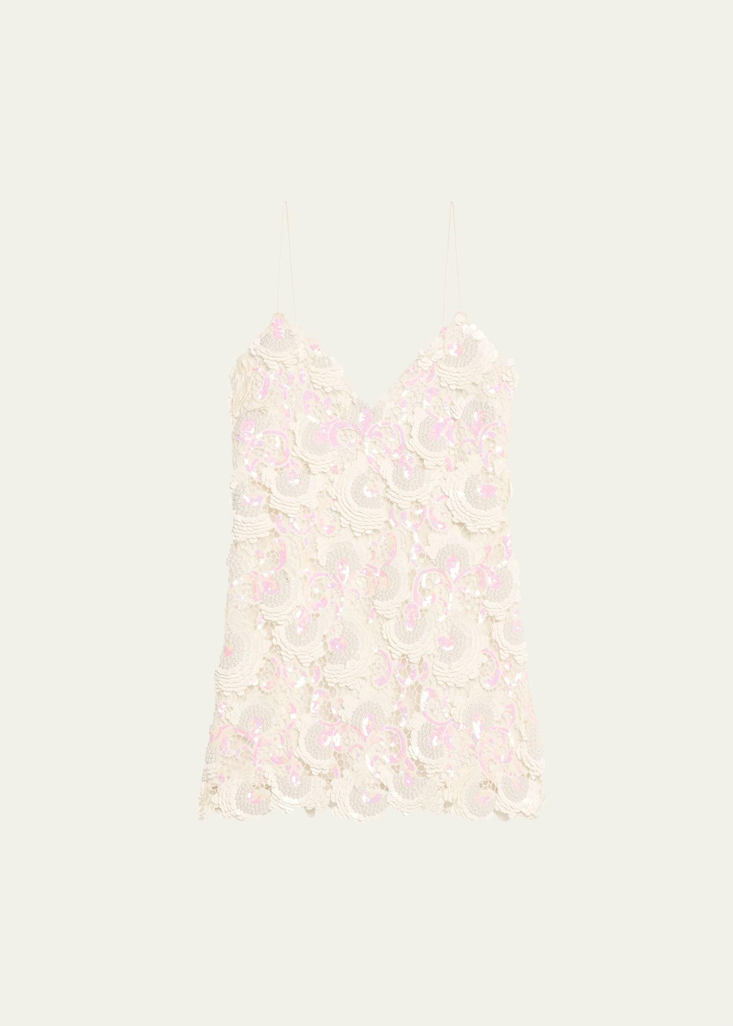 zelia embellished mini dress